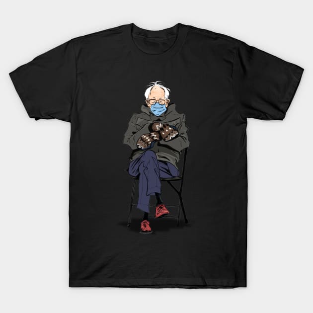 Bernie's Mittens T-Shirt by kylewillis